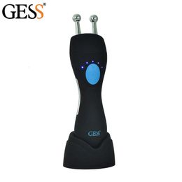 Outils de nettoyage Accessoires GESS Appareil à micro-courant Masseur lifting Anti-âge Soins de la peau et du cou Beauté pour le bureau à domicile 230718