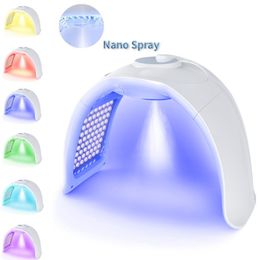 Accessoires voor schoonmaakgereedschap IR-nabij-infraroodlicht Mini Spa-masker PDT Koude spray Pon Hydraterend LED-masker Huidverjonging Schoonheidsapparaat PDT-tool 230918