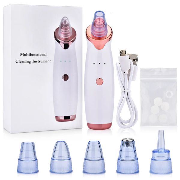 Outils de nettoyage Accessoires Microdermabrasion Blackhead Remover Aspiration sous vide Visage Pimple Acné Comédon Extracteur Pores Cleaner Outils de soins de la peau 231114