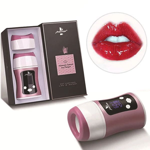 Outils de nettoyage Accessoires Silicone Lip Plumper Dispositif Portable Électrique Lèvre Repulpant Enhancer Sexy Plus Bigger Fuller Lips Agrandisseur Outil De Soins De Beauté Pour Les Femmes 231202