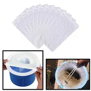 Reinigingsgereedschap Pool Skimmer Sokken Huishoudelijk Perfecte Savers Nylon Mesh Design voor filtersmanden Skimmers zwembadaccessoires 202205120 D3