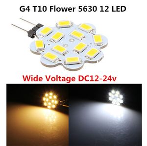 LED-lampen RV Boot Marine G4 T10 921 194 W5W Wedge 12 5630 SMD Crystal Chandilier Lamp Light White