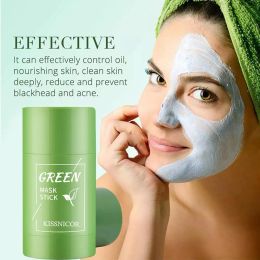 Nettoyeurs Masque propre masque Green Thé nettoyage de bâton Masque étroâches Acné Terre noire Hydratage Film de masque de nettoyage en profondeur 40g Pores