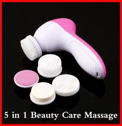 Outils de nettoyage 5 en 1 soins de beauté Massage multifonction électrique visage brosse nettoyante pour le visage Spa Mini soins de la peau brosse de massage fac1772492