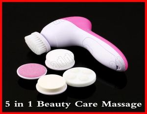 Outils de nettoyage 5 sur 1 Massage de soins de beauté multifonction Multifinection Face électrique Nettoyage du visage Brosse Spa mini massage de soins de la peau FAC4939163