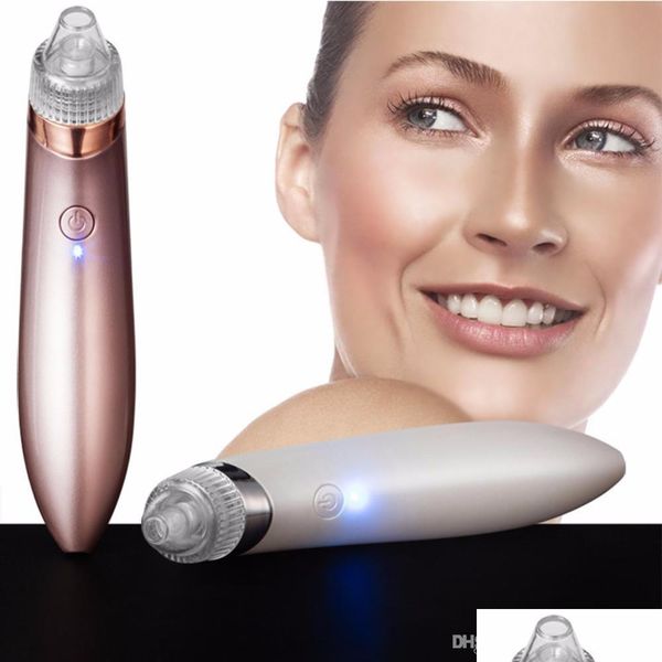 Herramientas de limpieza Aparato de belleza Blackhead de cuidado de la piel Artifactos el￩ctricos Acn￩ poros Home Exfoliating Facial Instrument Drop del Dhfyk