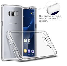 Cubierta de caja transparente para Samsung S10 S10 Plus Note 8 iPhone 11 Pro Max XR 7 8 Antiwater -Armarking 10 mm de alta calidad TPU Crystal FlexIBL6135879