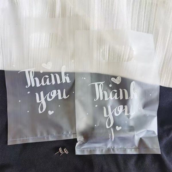 Mini sac mignon transparent avec poignée, sac de remerciement, petit sac en plastique en réseau, pochette d'emballage de bonbons de mariage, 100pcs