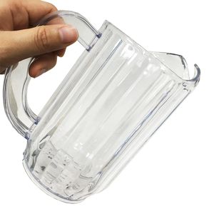 Tazas transparentes de policarbonato para servicio de comidas, decantadores de policarbonato para cerveza, bebidas plásticas de agua para restaurantes