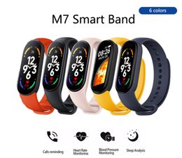 M7 Bracelets Intelligents IP67 Étanche Sport Montre Intelligente Hommes Femme Tension Artérielle Moniteur de Fréquence Cardiaque Bracelet De Remise En Forme Pour Android IOS