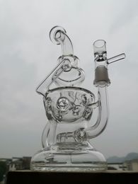 Helderglazen Bong Fab Egg Waterpijpen Schedelbeker Dab Rig Recycler Oil Rig