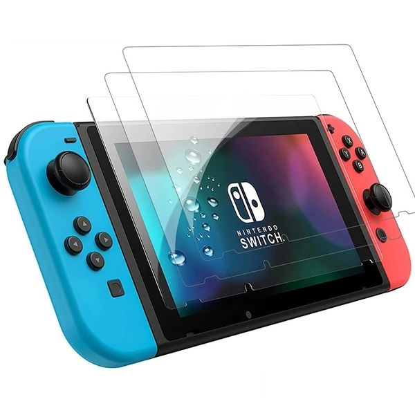 Protecteur d'écran en verre trempé, Film de protection pour nintendo Switch Lite NS, accessoires en verre