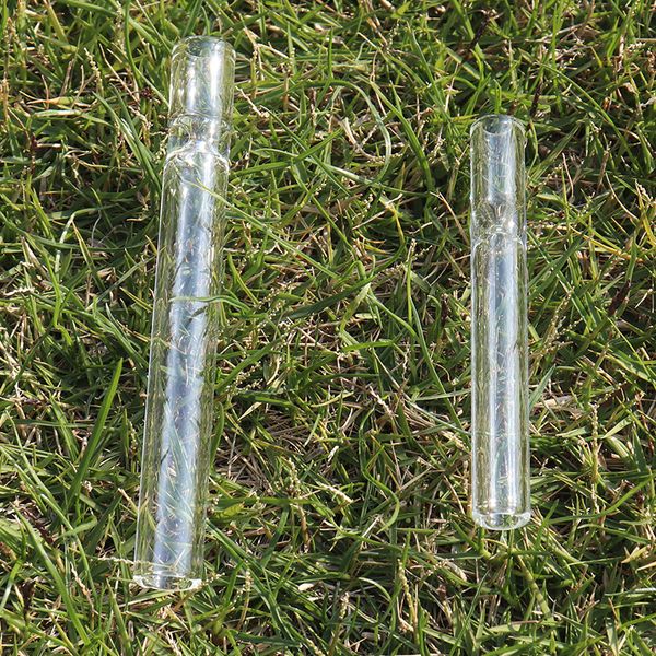 Las pipas para fumar de vidrio transparente pueden limpiar la pipa para fumar con alto contenido de vidrio de borosilicato