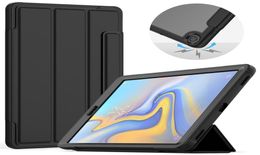 Funda protectora transparente con soporte tipo folio para PC, funda inteligente con función de encendido automático para Samsung Galaxy Tab A 101 2019, modelo SMT510 SMT517832085