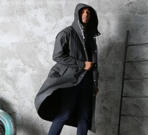 Veste longue à capuche claire manteau de pluie EVA adultes épaissir imperméable à capuche femmes hommes voyage en plein air vêtements de pluie transparents couverture en tissu2601034170