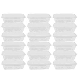 Recipientes transparentes para preparar comidas con tapas Cajas de almuerzo Bento Cajas de almacenamiento para ensaladas de frutas 500 ml Comida desechable Caja de embalaje para llevar 240108