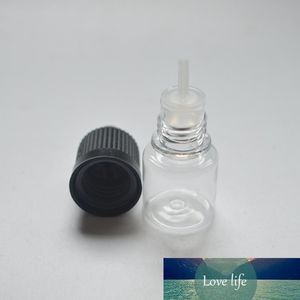 Wis meer kleur plastic monsterfles met kinderdichte veiligheidsdop en lange dunne tip voor vloeibare fles