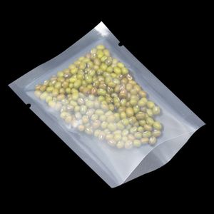 Duidelijke nylon plastic vacuüm pakket tas open top warmteafdichting voedselbehoud plastic pouches voor vers fruit vlees Saver 13 maten beschikbaar