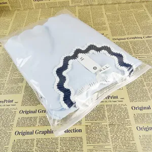 Clear pakket ritssluiting plastic bagtransparante ondergoed verpakking poly zakjes zakjes voor kleding sokken opslag winkels en groothandel