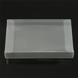 Clear PET Game Cartouche Protecteur Case Pour SNES Cart Plastic Cover Box Haute Qualité FAST SHIP