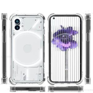 Clear Phone Case for Nothing Telefoon 1 Case Soft TPU transparante bumperhoes