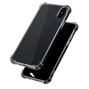 Étuis de téléphone transparents, coque arrière souple antichoc pour iPhone 14 12 13 11 Pro Max X XS XR 7 8 Plus