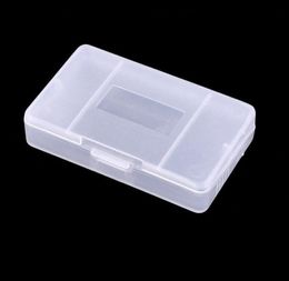 Clear Plastic Game Cartridge Cases Opbergdoos Protector Houder Stof Cover Vervanging Shell voor Nintendo Game Boy Advance GameBoy GBA SN6332
