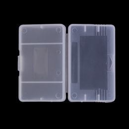 Estuches de plástico transparente para cartuchos de juegos Estuche Caja de almacenamiento Protector Titular Cubierta antipolvo Carcasa de repuesto para Nintendo Game Boy Advance GameBoy GBA