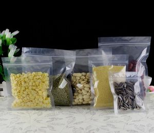 Duidelijke plastic kwaliteit voedselventielzakken Candy Zip Lock Bag voor rode date noten2477873
