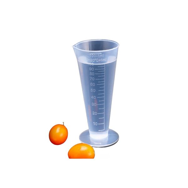 Coupe de mesures graduées en plastique transparent pour le bécher de masse liquide Mesure Jug Casseur 100/300/500/1000/5000ml