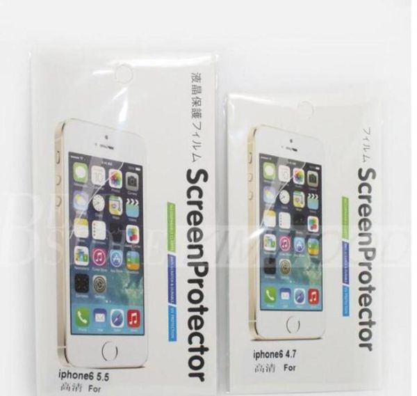 Película de protección protector de pantalla clara para iPhone 8 x 7 más iPhone 6s más 5s Samsung Galaxy Note 5 Note 4 S8S7S6S52815400
