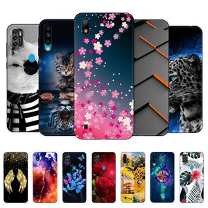 Voor ZTE Blade A7 2019 2020 Case A71 Back Phone Cover A7s Silicon Soft Bumper Tas Zwart Tpu Case