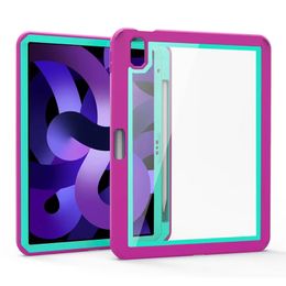 Clear tablet -hoesjes voor Samsung Galaxy Tab 7 Lite T220 iPad Mini 6 Air 4 10.9 Heavy Duty Shockproof Shells