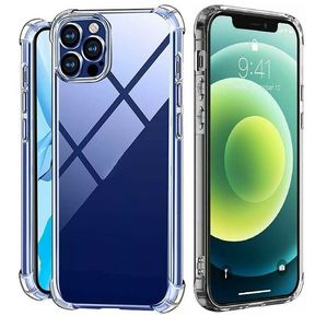 Cas de silicone transparent transparent de meilleure qualité pour l'iPhone 15 12 13 14 Pro Max xr xs max 8 7 6s plus couverture arrière de la couverture