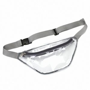 Sac de taille transparent Running Fanny Pack Sac de ceinture de sport Portable Phe Pounch Sac de taille de sport Portefeuille résistant à l'eau Ceinture élastique 70PF #