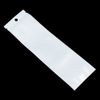 Perle blanche claire en plastique Poly OPP sacs d'emballage fermeture éclair Zip emballages au détail bijoux alimentaire PVC sac en plastique de nombreuses tailles disponibles