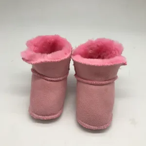 Liquidation bébé bottes pour garçons et filles chaussures d'hiver mes premiers marcheurs pour bébés garçons couleur unie bottes pour nourrissons