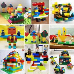 Opruiming compatibel met een hoge bouwstenen van 3 tot 6 jaar oud speelgoedpuzzel kleine deeltjes bouwstenen diy assembleren speelgoed bulk bouwstenen