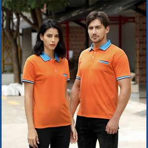 Precio de liquidación Hombres Mujeres Polo Camisa Hombres Camisa de manga corta Marcas jerseys Hombres Polos Tallas grandes Polo Camisa Ropa de trabajo Top 220402