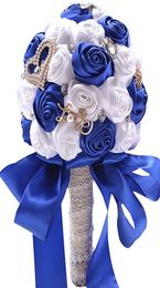 Clearbridal Artificial Flowers Silk Rose Bridal Wedding Bouquet WF036RB8238023