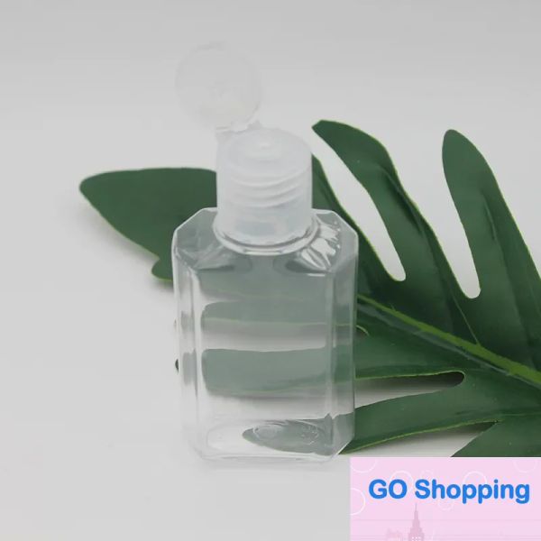 Bouteille compressible ClearPet 60 ml pour savon désinfectant pour les mains - Taille de voyage en gros