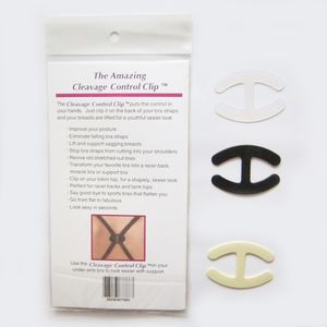 Cleaving Control Clip Dames Bra Clips Black Beige Clear Color 1000Packs (3 stks een pakket)