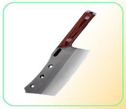 Cleaver -mes Hand vervalste Mini Chef Kitchen Knives BBQ Tools Butcher Vlees Hatchet Outdoor Camping Home Cooking Grandsharp4770108