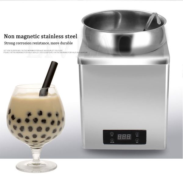 Clephe Automatic Boba Bubble Cooker TAPIOCA Chaudière 110 / 220V 7L RED HEAR SAGO PEUTER POT POTER POUR MAIS