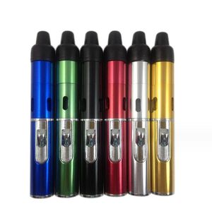 Haga clic en N Sneak A Toke Fumar encendedor Pipa de metal 7 colores Tabaco Antorcha a prueba de viento Butano SIN accesorios para herramientas de gas