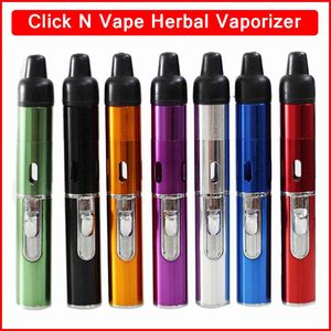 Haga clic en N Vape Sneak A Toke Vaporizer Pen Smoking Metal Tipes para fumar hierbas secas Vaporizador Torch Butane Butane UPS Airline