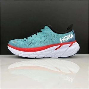 Clifton 8 Running Shoe Bondi Shoes Womens Bondi 8 Clifton 9 Triple White Summer Song Blue Coral Peach Real Teal Lunar Rock Trainer