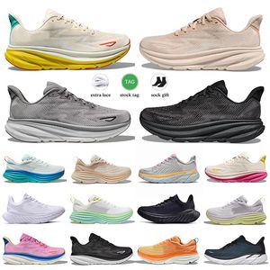 Clifton 9 Running Womens Chaussures Peach Whip Cyclamen Sweet Lilac Light Free People Sneakers Trainers One Bondi 8 Orange Black Blanc Blanc extérieur Sports Cloud Shoe