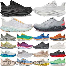 Clifton 9 Sneakers Designer Chaussures de course Chaussures hommes Bonddi 8 Sneaker One Womens Challenger Anthracite Randonnée chaussure Breathable Mens Trainers sportifs extérieurs