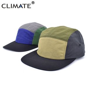 CLIMAT séchage rapide 5 panneaux casquette de Baseball panneaux Sport extérieur respirant chapeaux Camping camionneur chapeau pour la randonnée 231228
